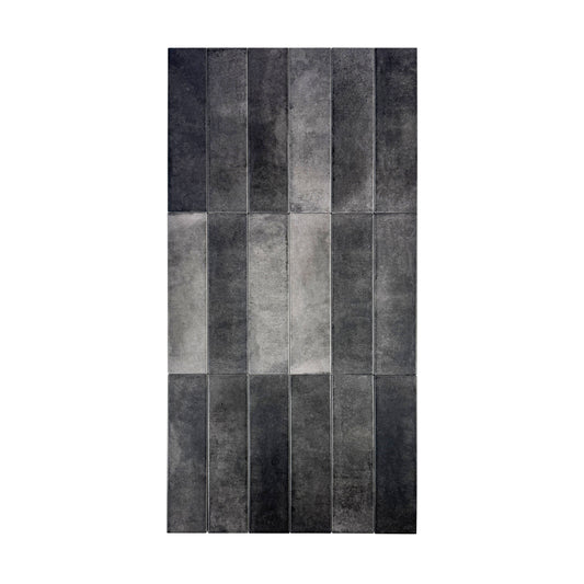 Amalfi Dawn Series  Shadow Grey Matte Porcelain Artisanal Tile