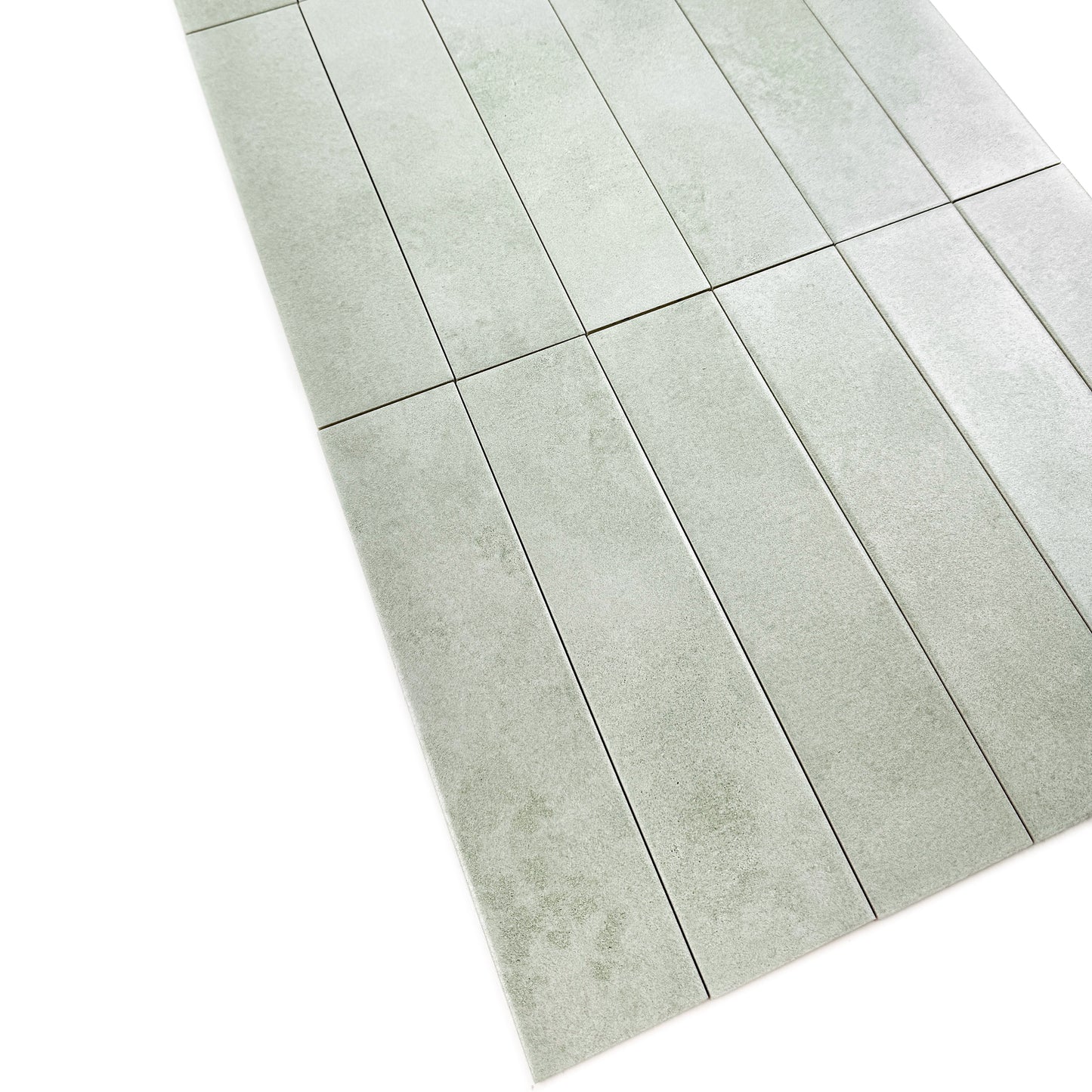 Amalfi Dawn Series Mint Green Matt Porcelain Artisanal Tile