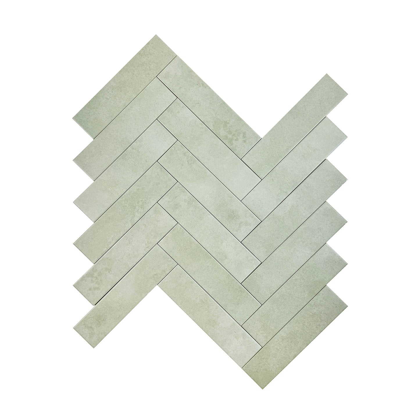 Amalfi Dawn Series Mint Green Matt Porcelain Artisanal Tile