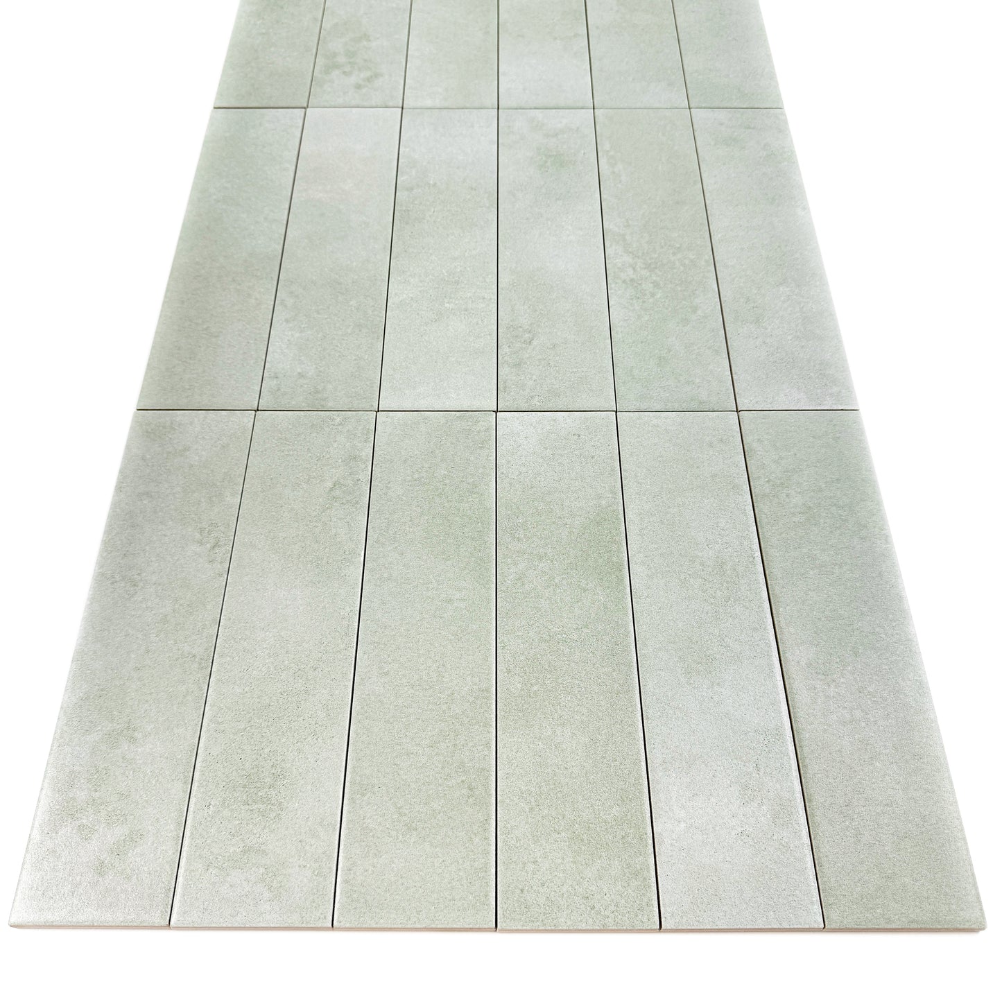 Amalfi Dawn Series Mint Green Matt Porcelain Artisanal Tile