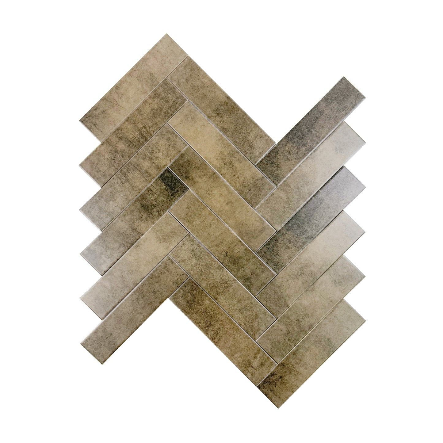 Amalfi Dawn Series Wood Brown Matt Porcelain Artisanal Tile