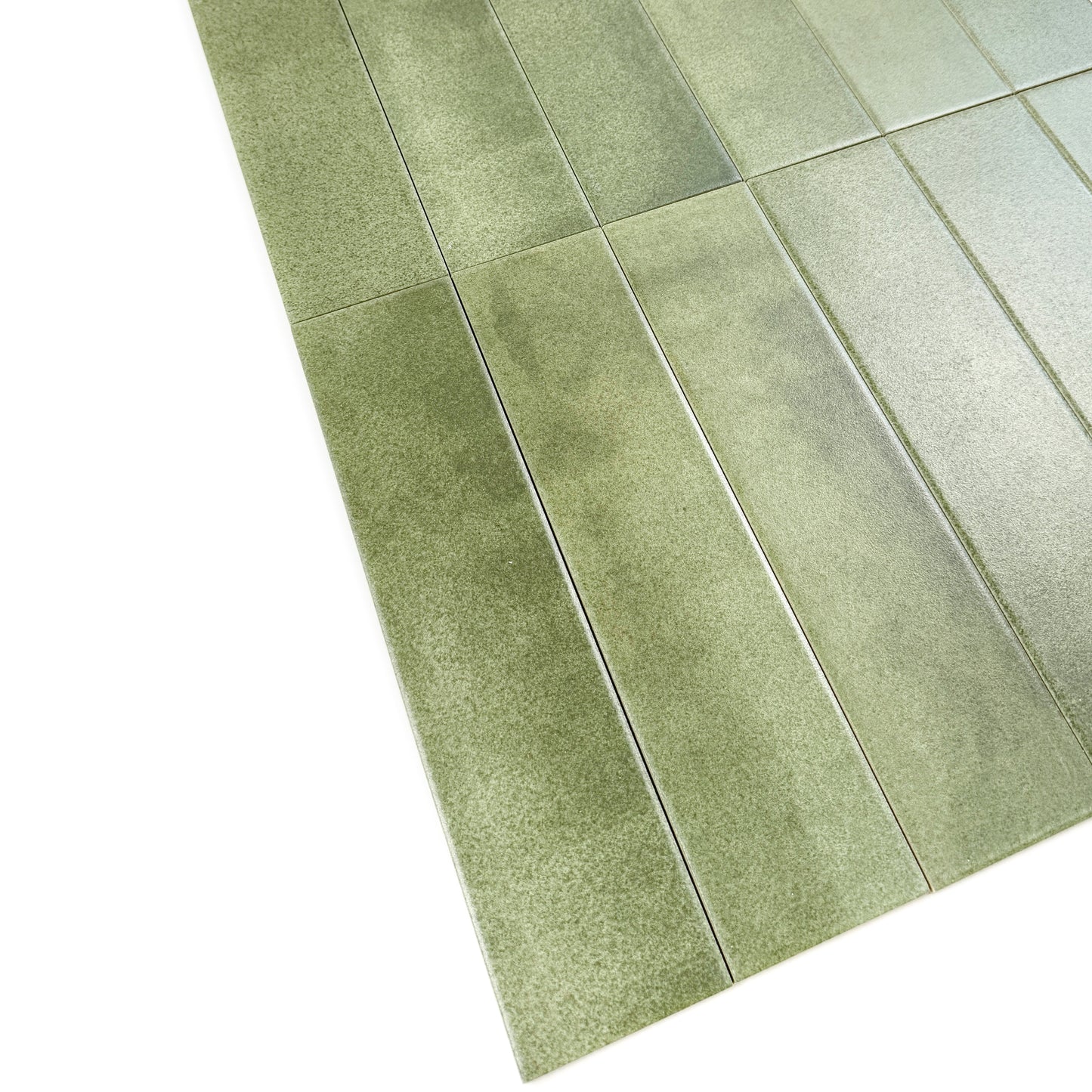 Amalfi Dawn Series Fern Green Matt Porcelain Artisanal Tile