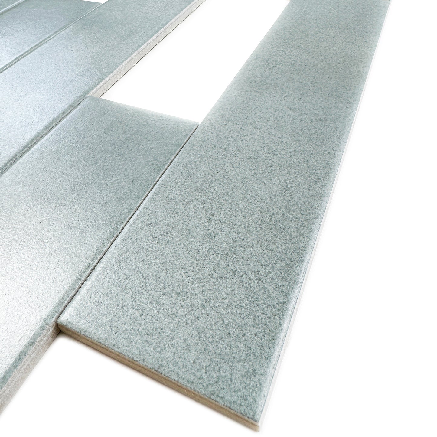 Amalfi Dawn Series Nile Blue Matt Porcelain Artisanal Tile