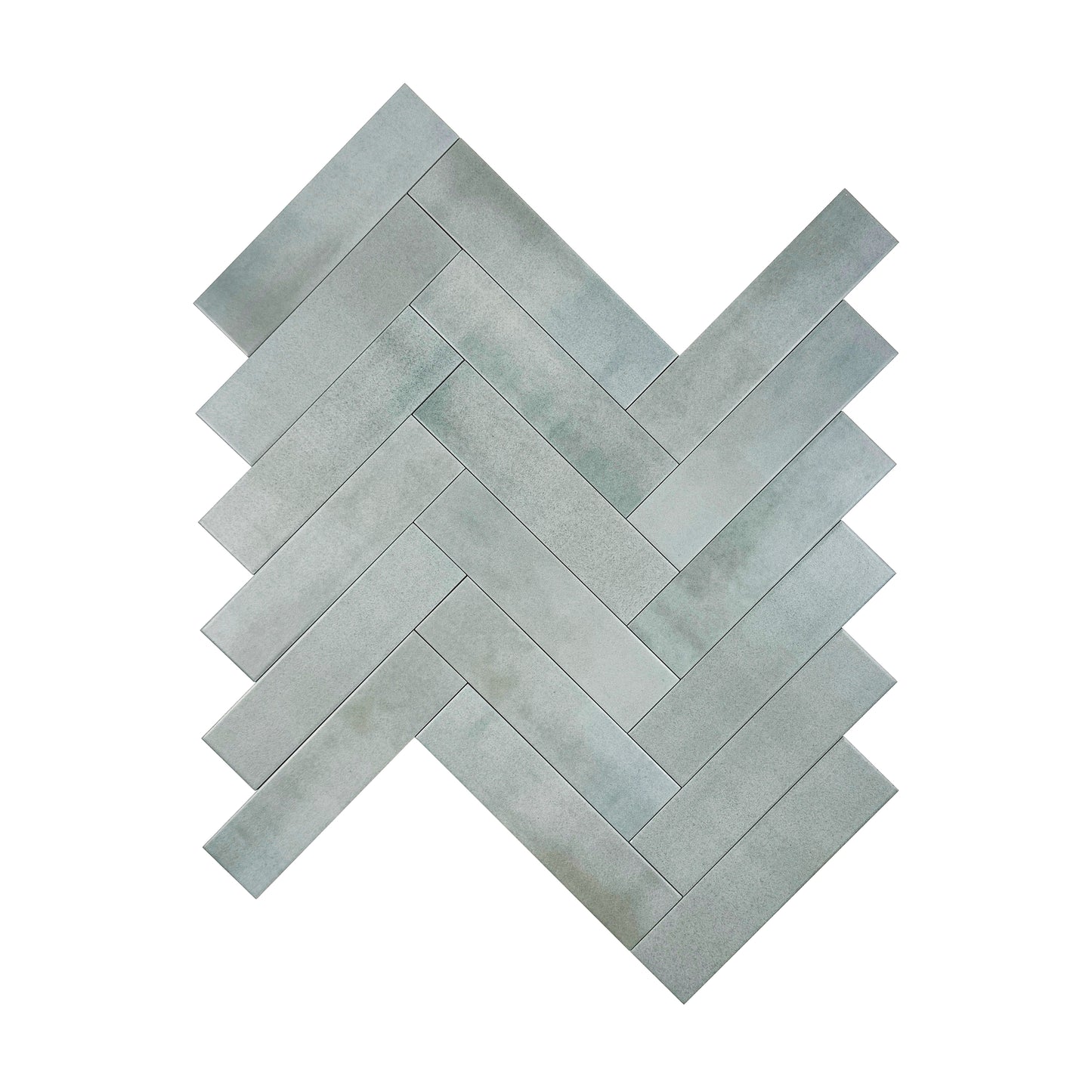 Amalfi Dawn Series Nile Blue Matt Porcelain Artisanal Tile