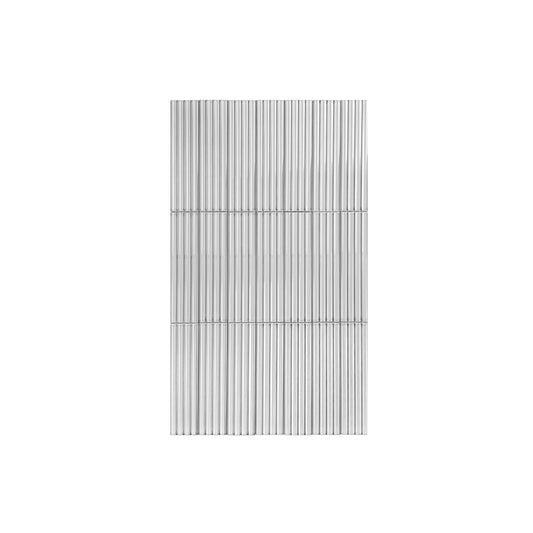 Cool Grey Glossy Ceramic Artisanal Tile