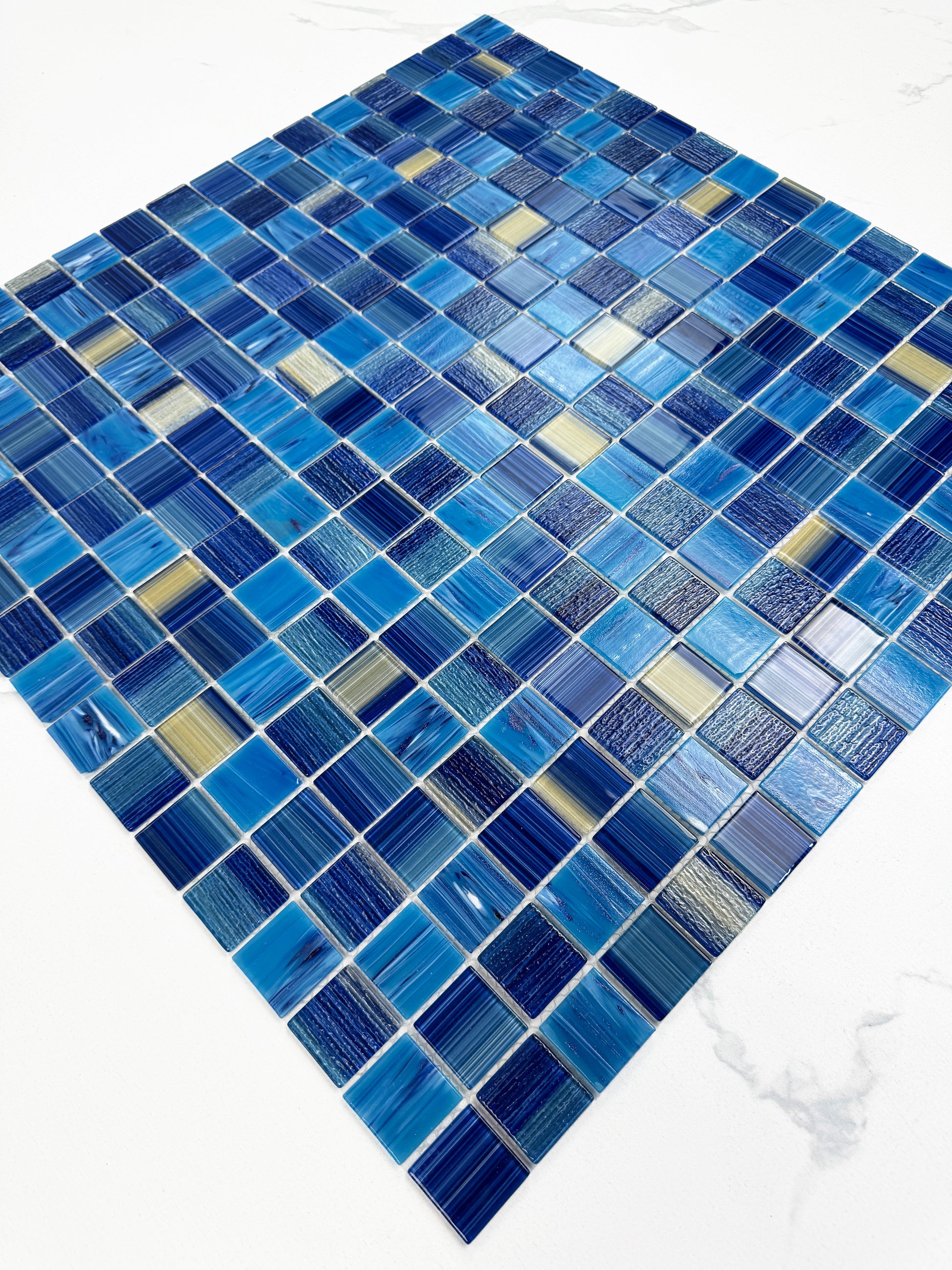 Glass Mosaic Swimming pool tiles Dubai