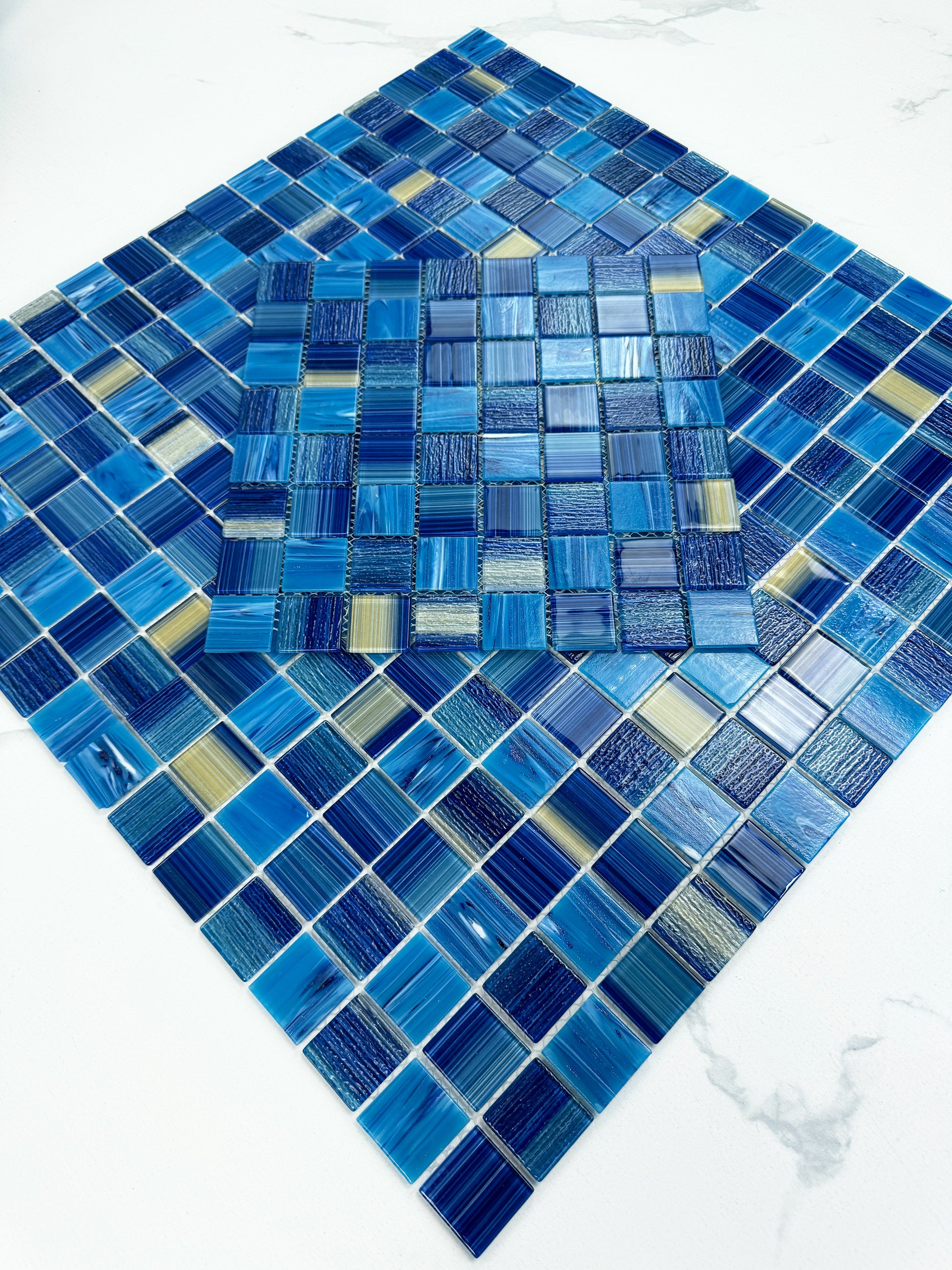 Glass Mosaic Swimming pool tiles Dubai