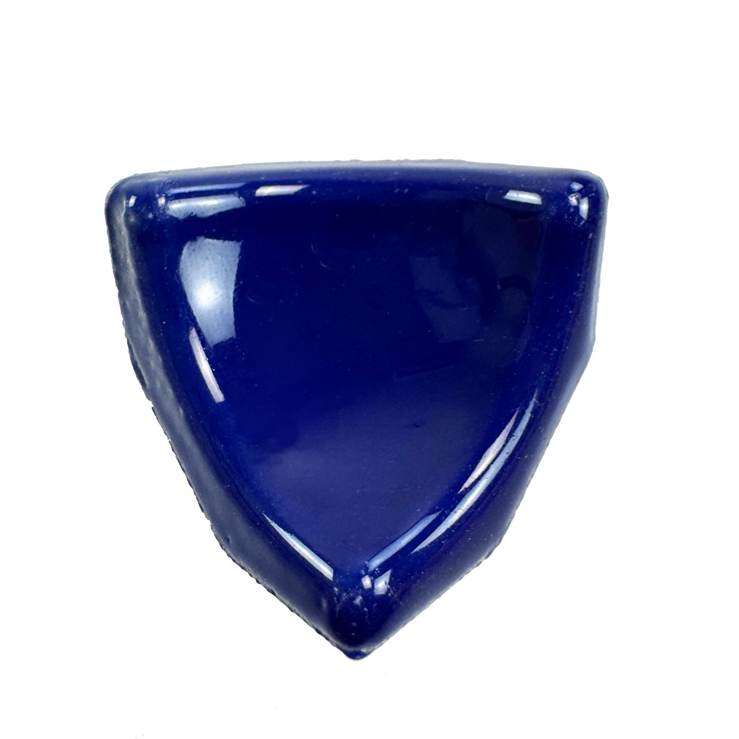 Luminous Corners Series  Dark Blue Plain Small Three-Way Internal Corner Glazed Porcelain