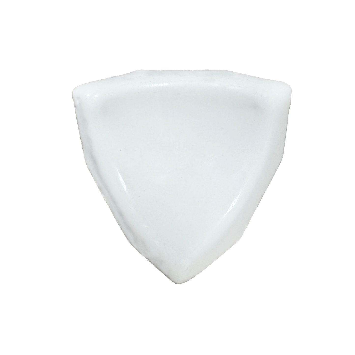Luminous Corners Series  White Plain Small Three-Way Internal Corner Glazed Porcelain