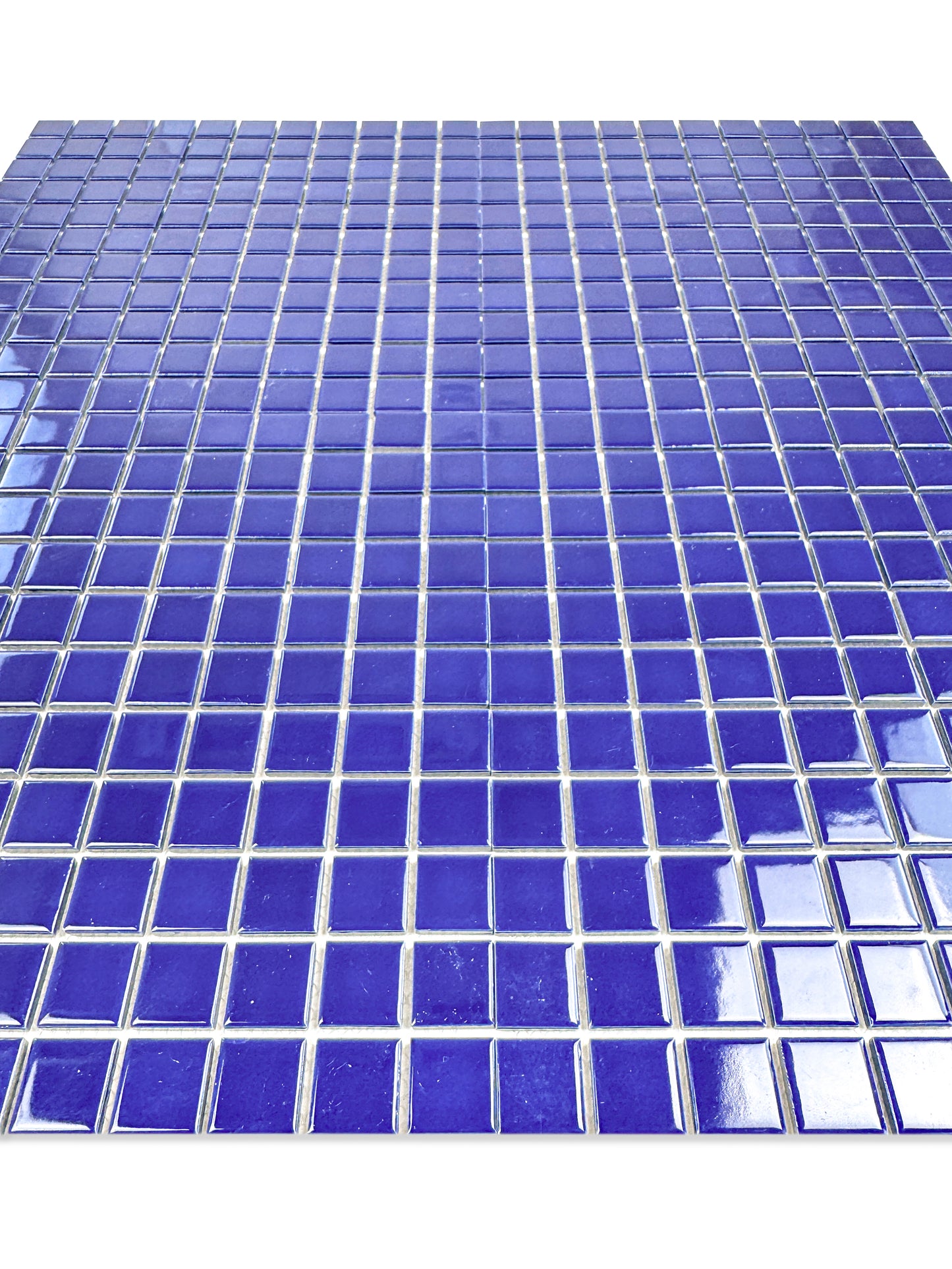 Azure Harmony Midnight Blue Ordinary Glazed Porcelain Mosaic