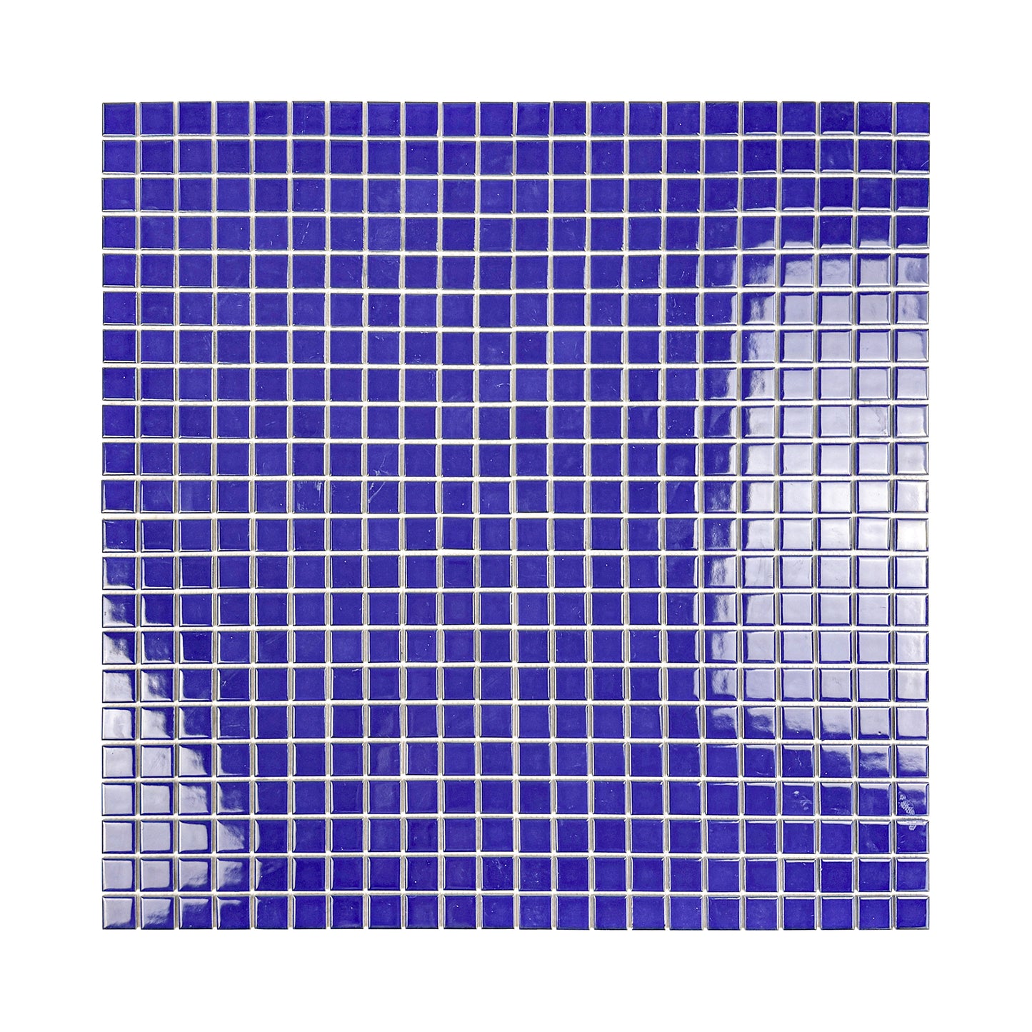 Azure Harmony Midnight Blue Ordinary Glazed Porcelain Mosaic