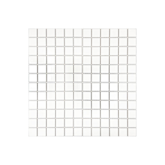 Zen white Crystalline Glazed Porcelain Mosaic