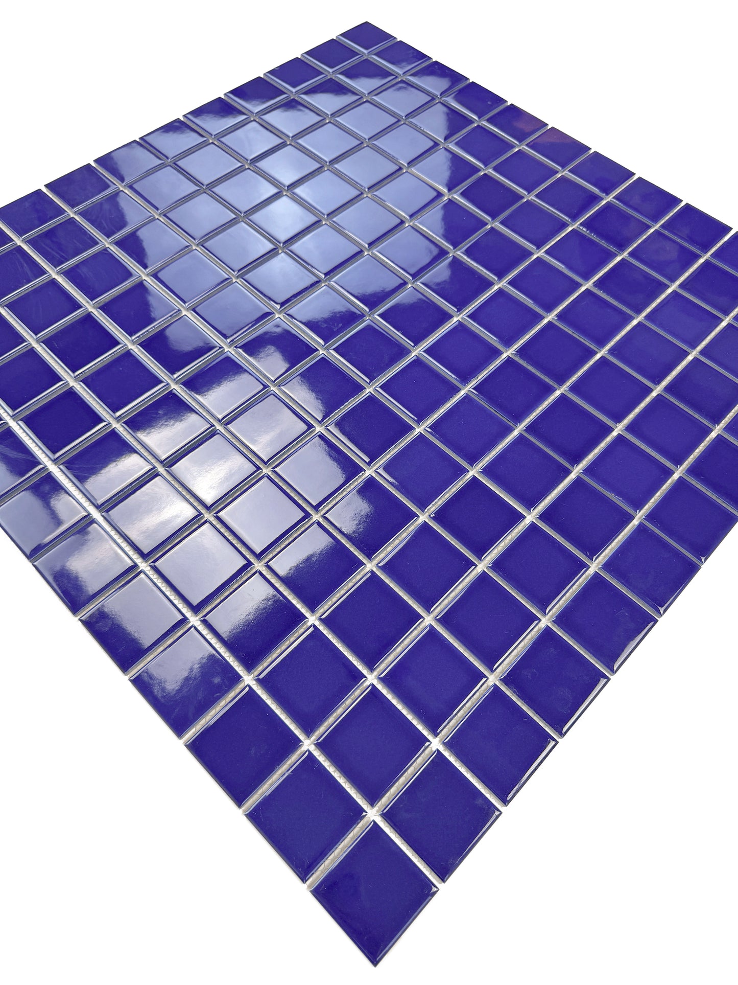 Azure Harmony Midnight Blue  Ordinary Glazed Porcelain Mosaic