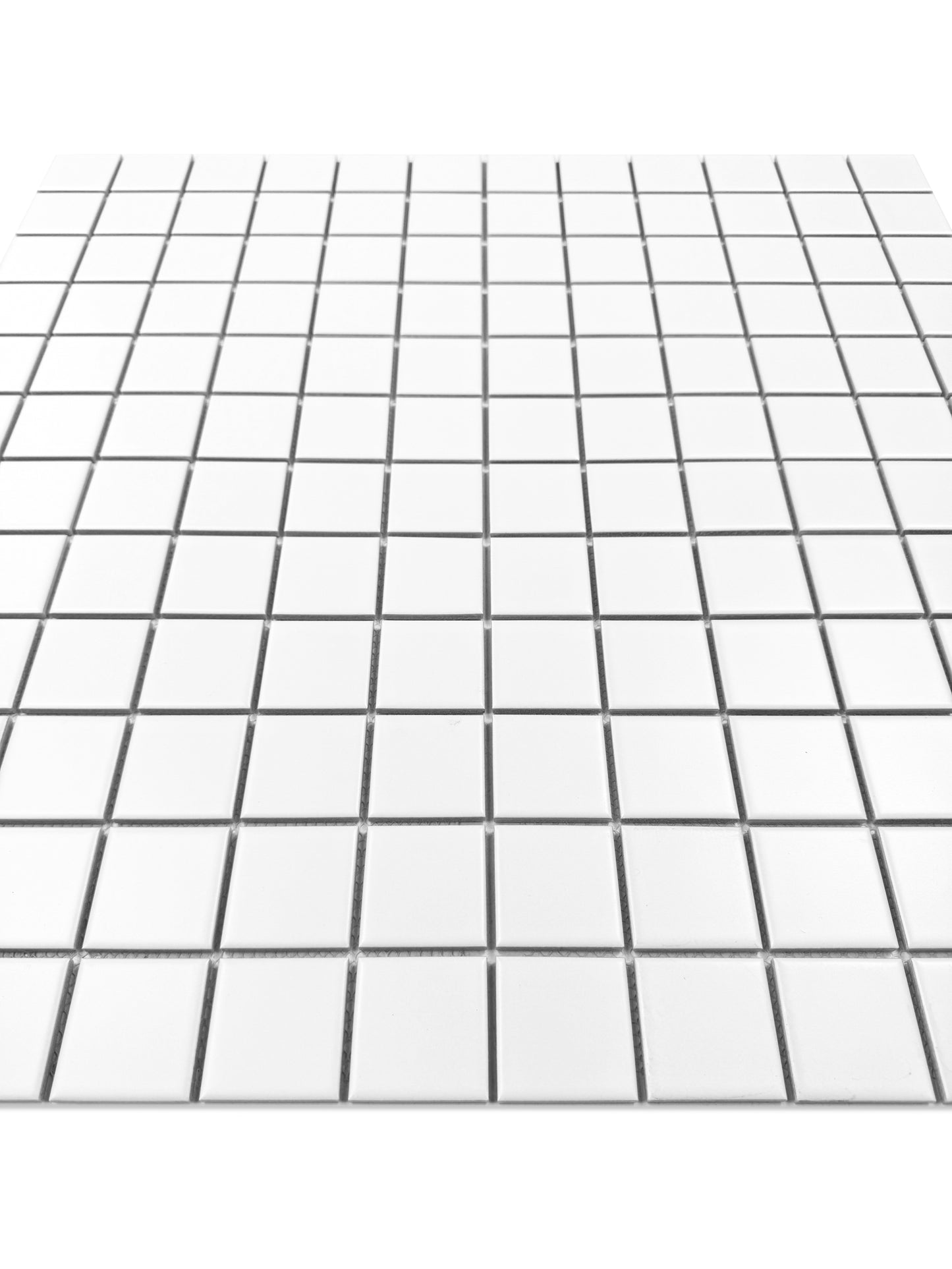 Azure Harmony White Matte  Ordinary Glazed Porcelain Mosaic