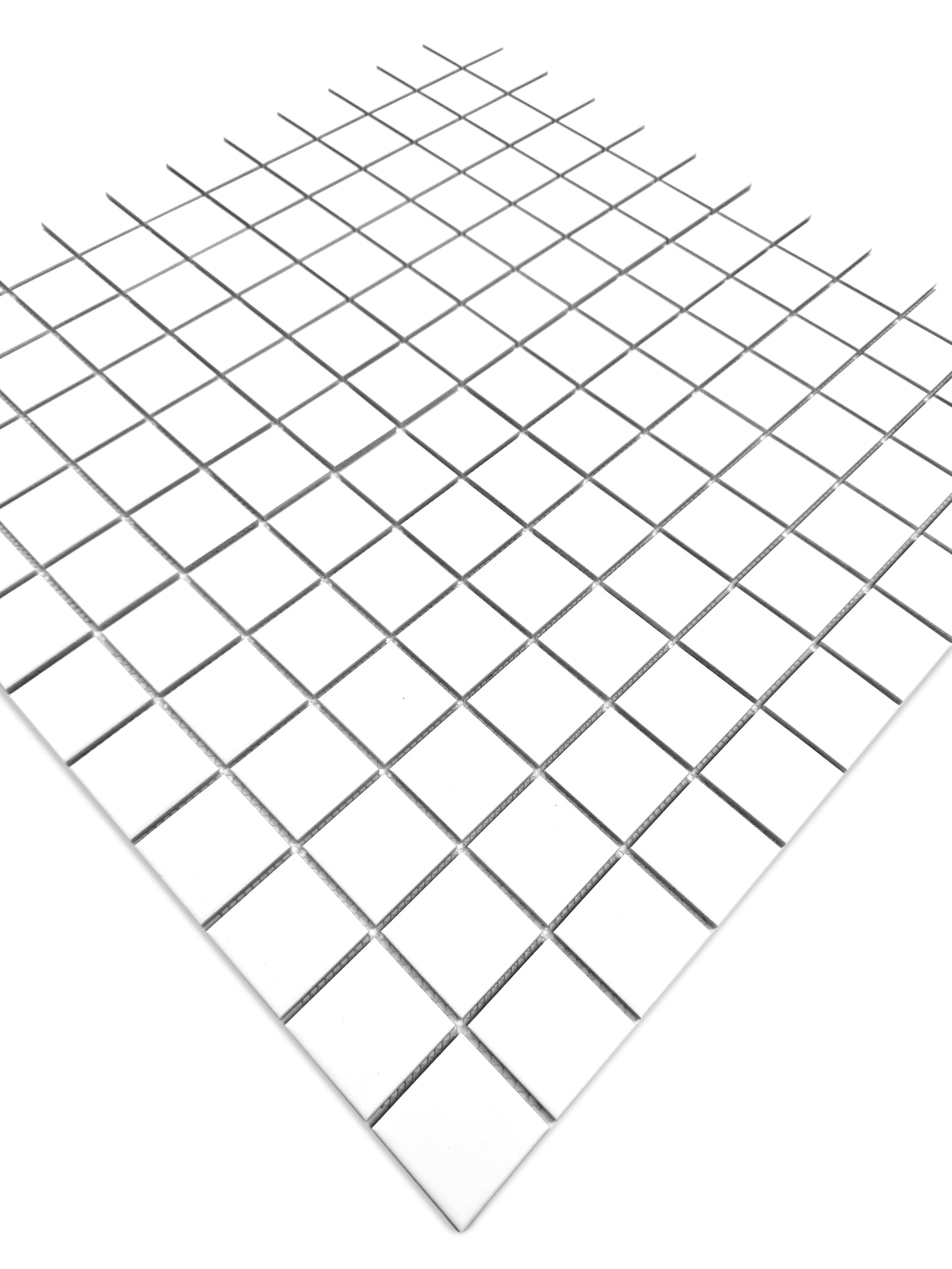 Azure Harmony White Matte  Ordinary Glazed Porcelain Mosaic