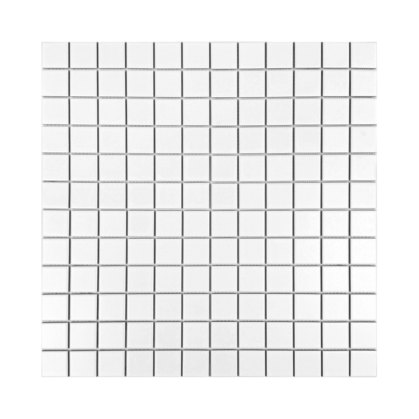 Azure Harmony White Matte  Ordinary Glazed Porcelain Mosaic