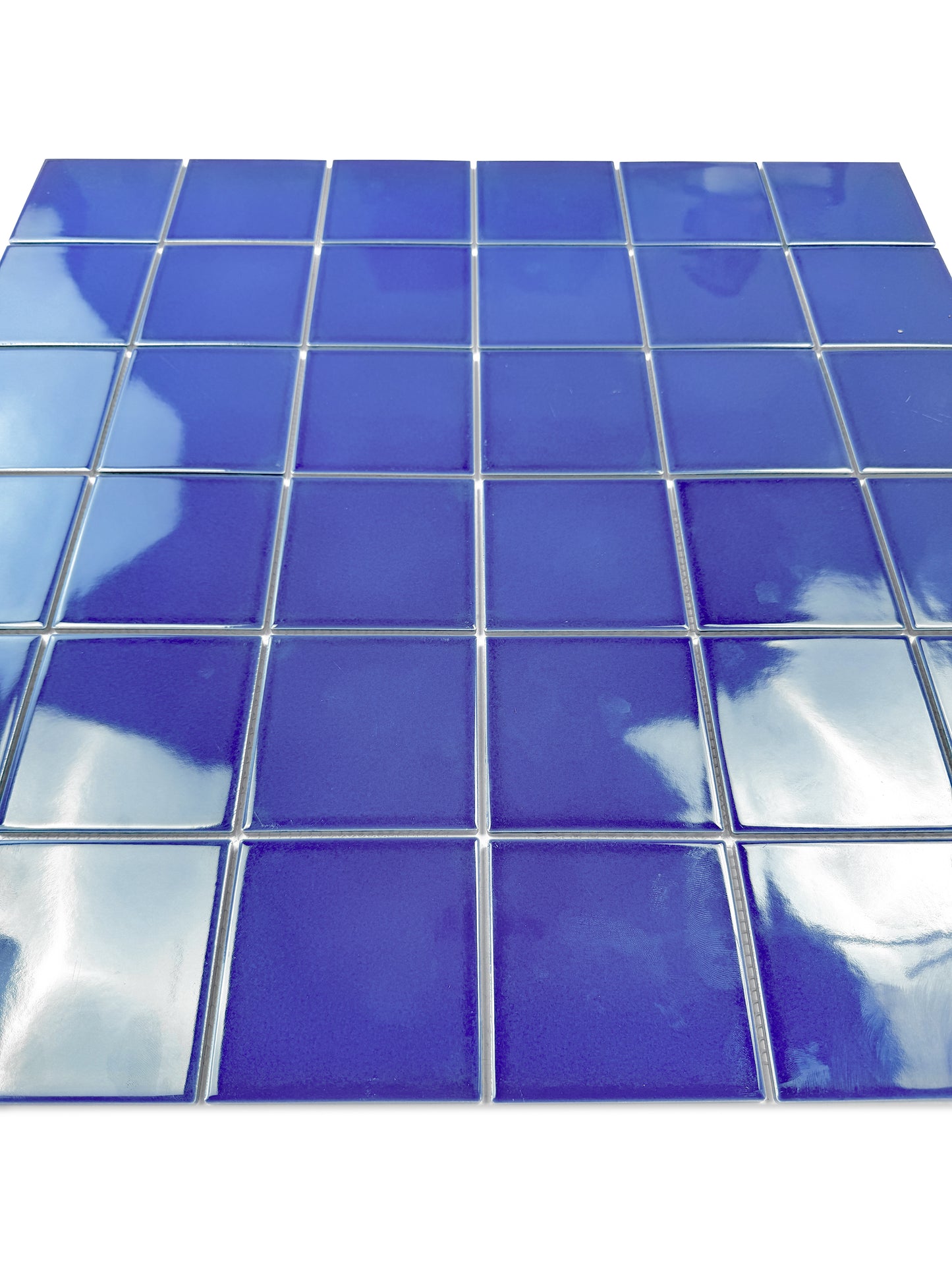 Azure Harmony Navy Blue  Ordinary Glazed Porcelain Mosaic