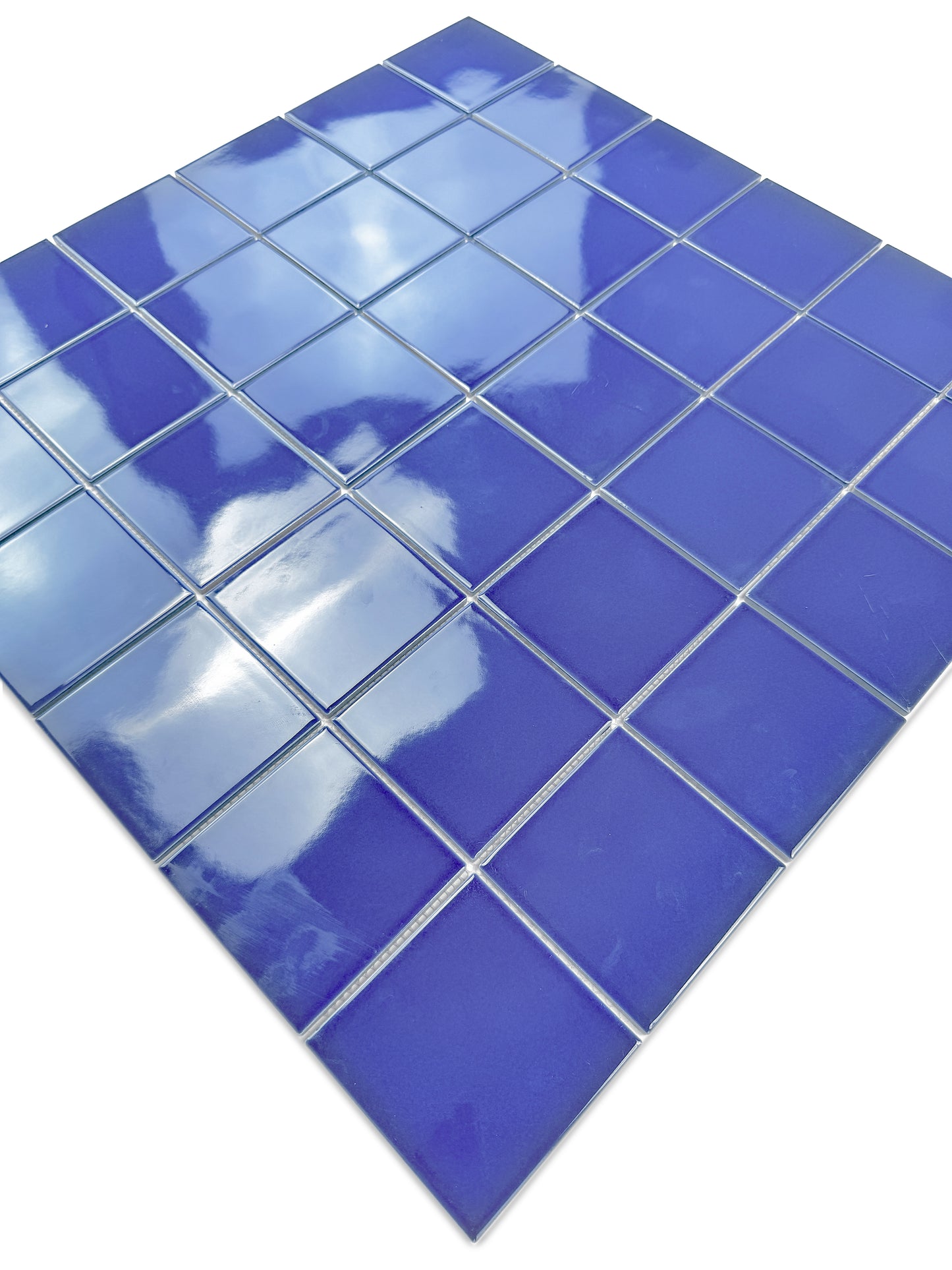 Azure Harmony Navy Blue  Ordinary Glazed Porcelain Mosaic
