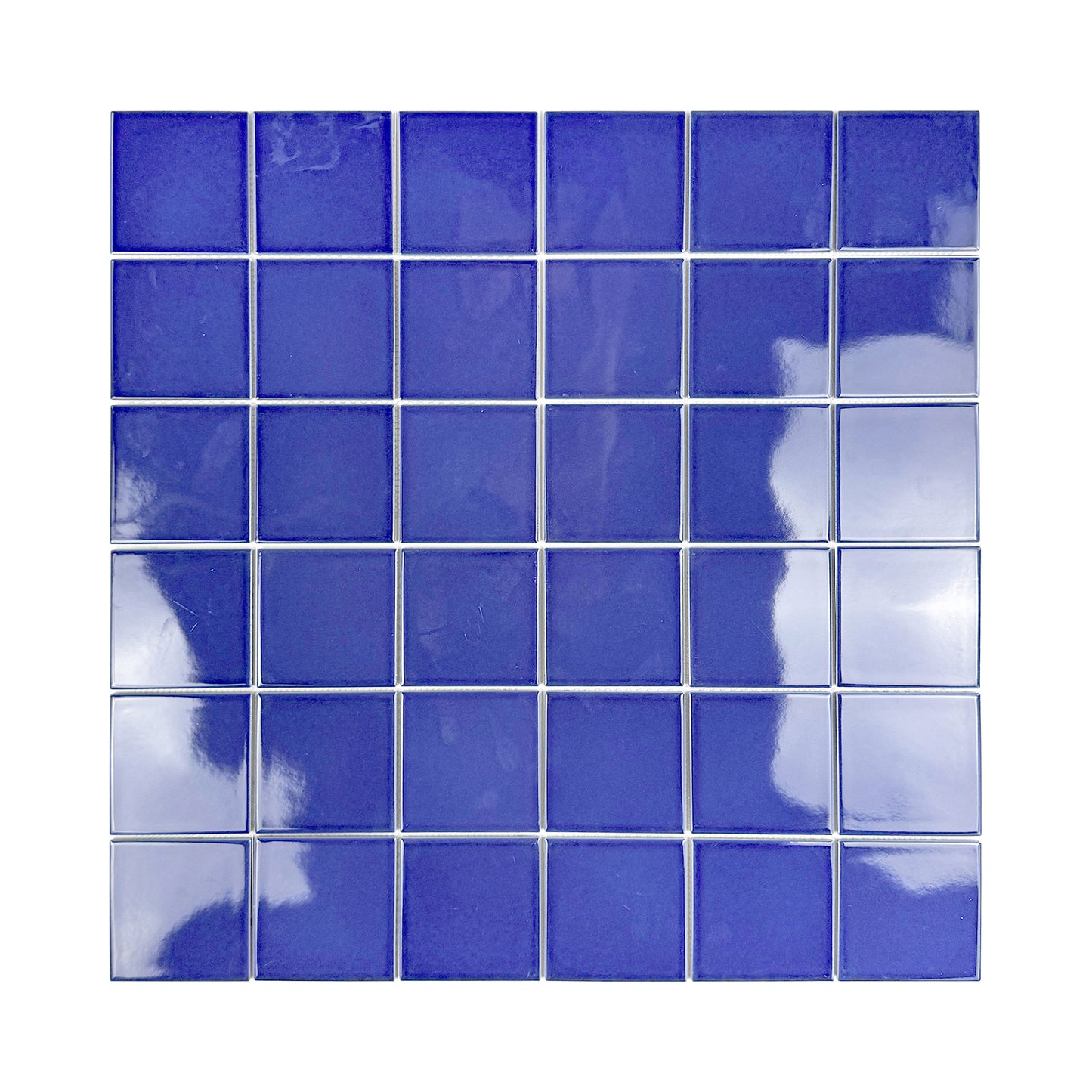 Azure Harmony Navy Blue  Ordinary Glazed Porcelain Mosaic