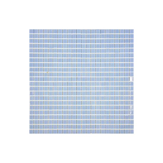 Sky Blue Crystal Glass Mosaic