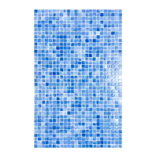 European Mosaic Series Light Blue  Recycled Glass Mosaic