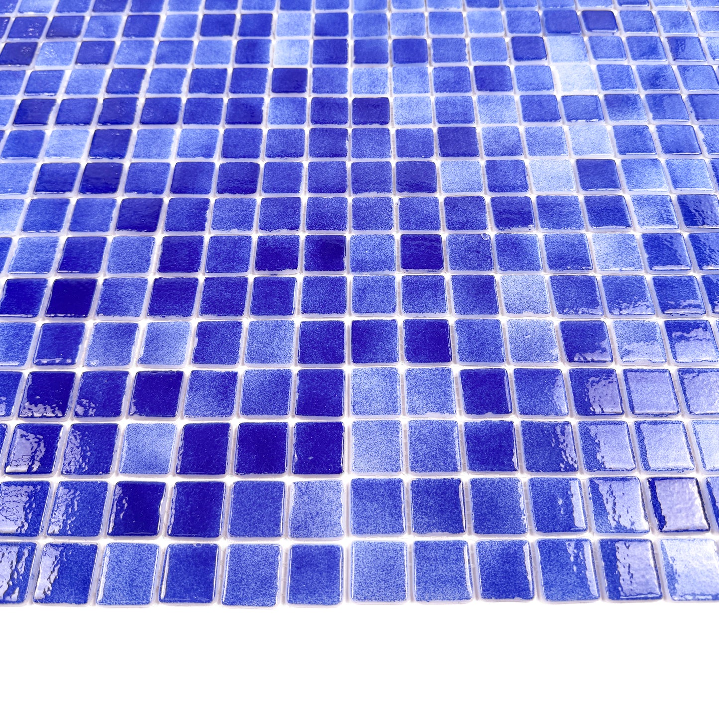 European Mosaic Series Purple  Recycled Glass Mosaic