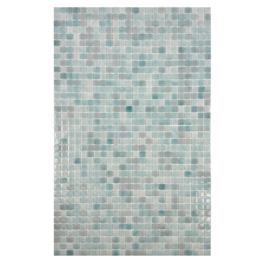 European Mosaic Series Baby Blue  Recycled Glass Mosaic