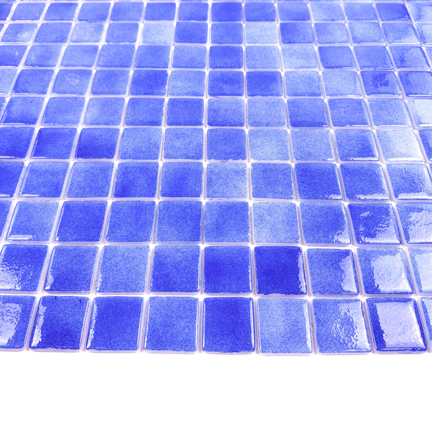 European Mosaic Series Navy Blue Recycled  Glass Mosaic