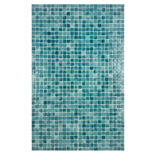 European Mosaic Series Forest Green & Flourescent Green Mixed Flourescent Glass Mosaic