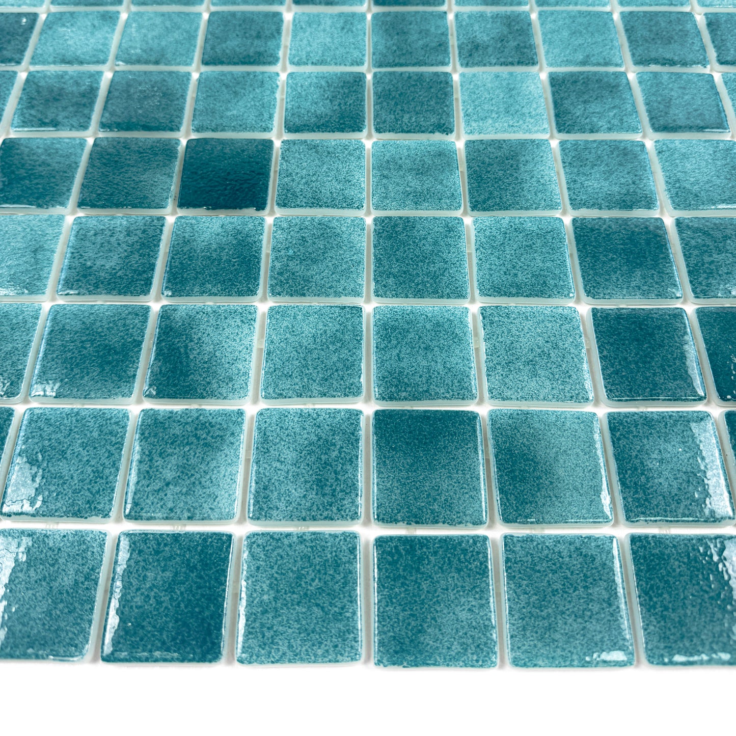 European Mosaic Series Jungle Green  Recycled  Glass Mosaic