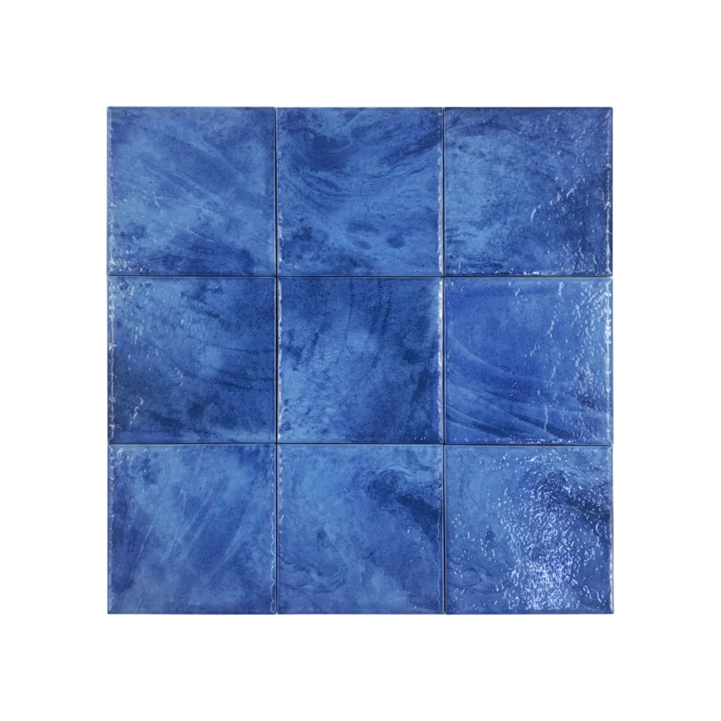 Majestic Natural Series Royal Blue & Cobalte blue mixed natural gradients design Porcelain tile