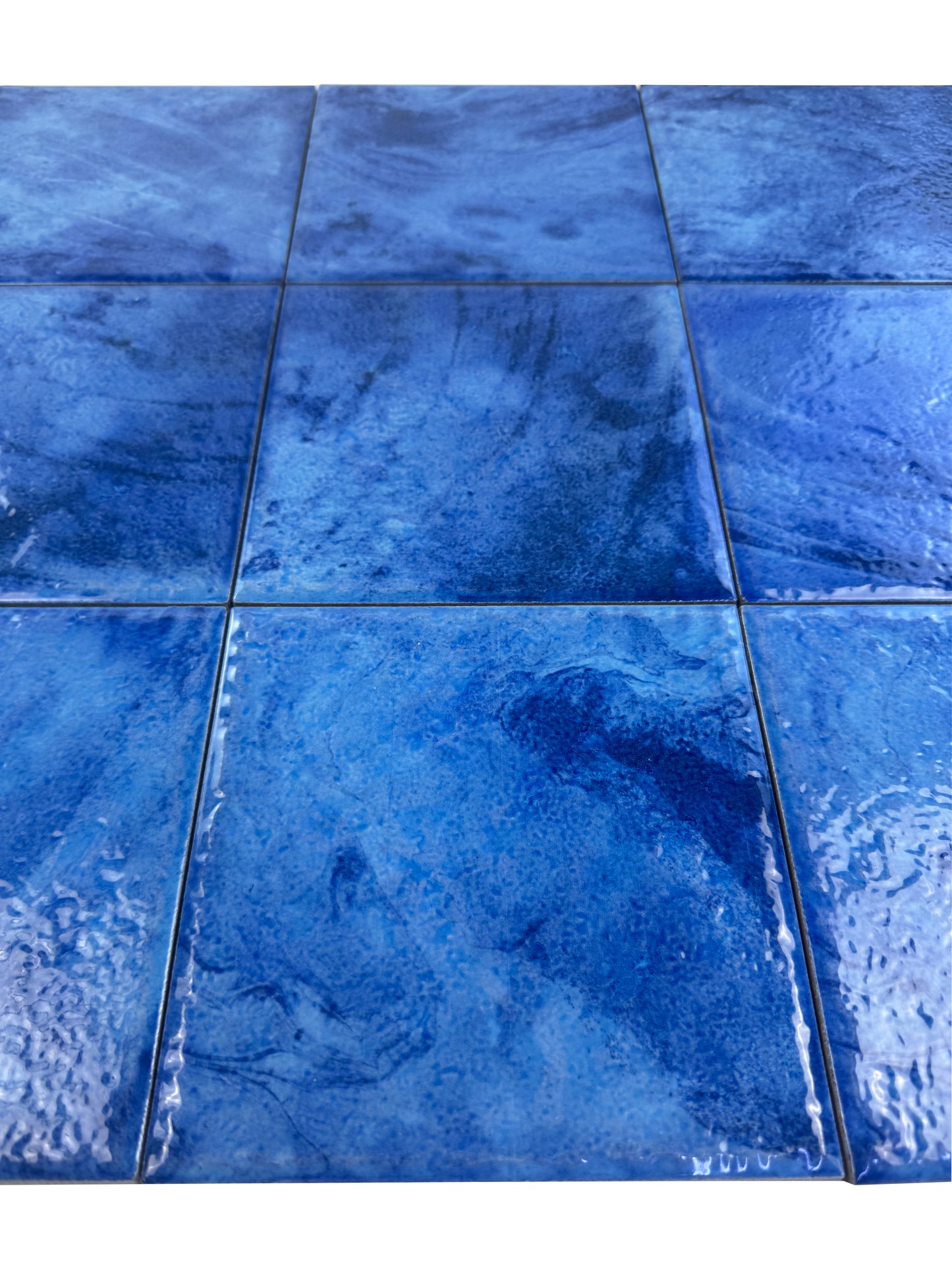 Majestic Natural Series Royal Blue & Cobalte blue mixed natural gradients design Porcelain tile