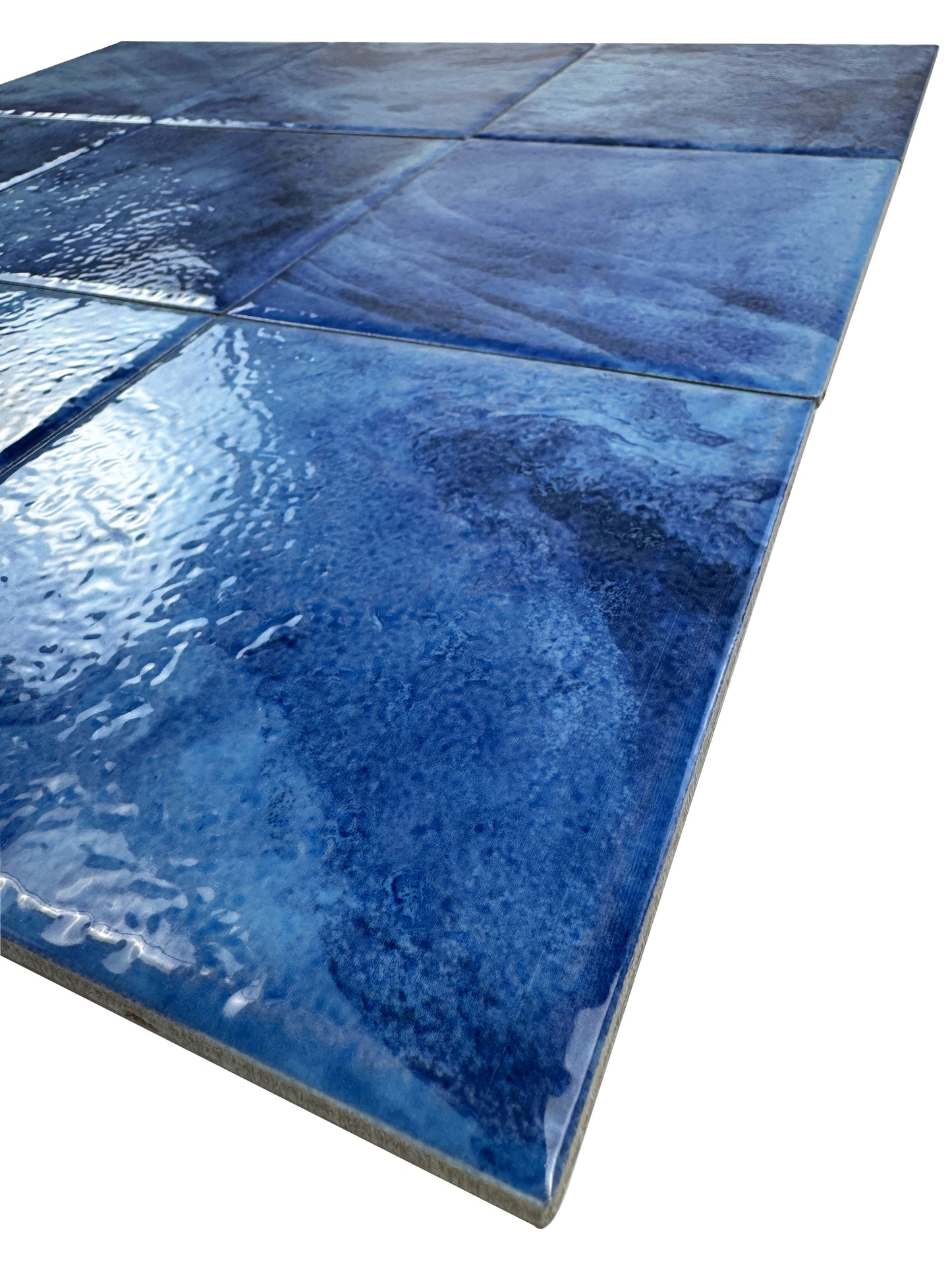 Majestic Natural Series Royal Blue & Cobalte blue mixed natural gradients design Porcelain tile