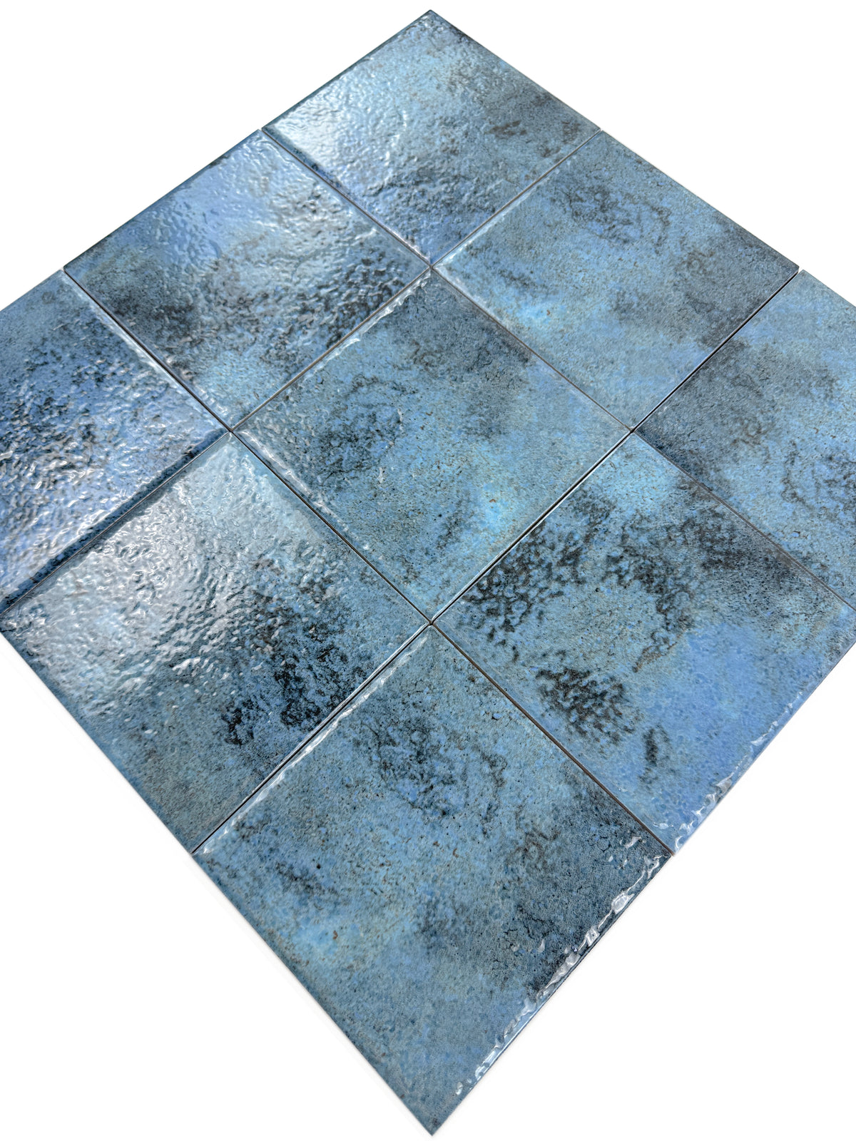 Majestic Natural Series  Baby Blue & Iron Grey mixed natural gradients design Porcelain tile