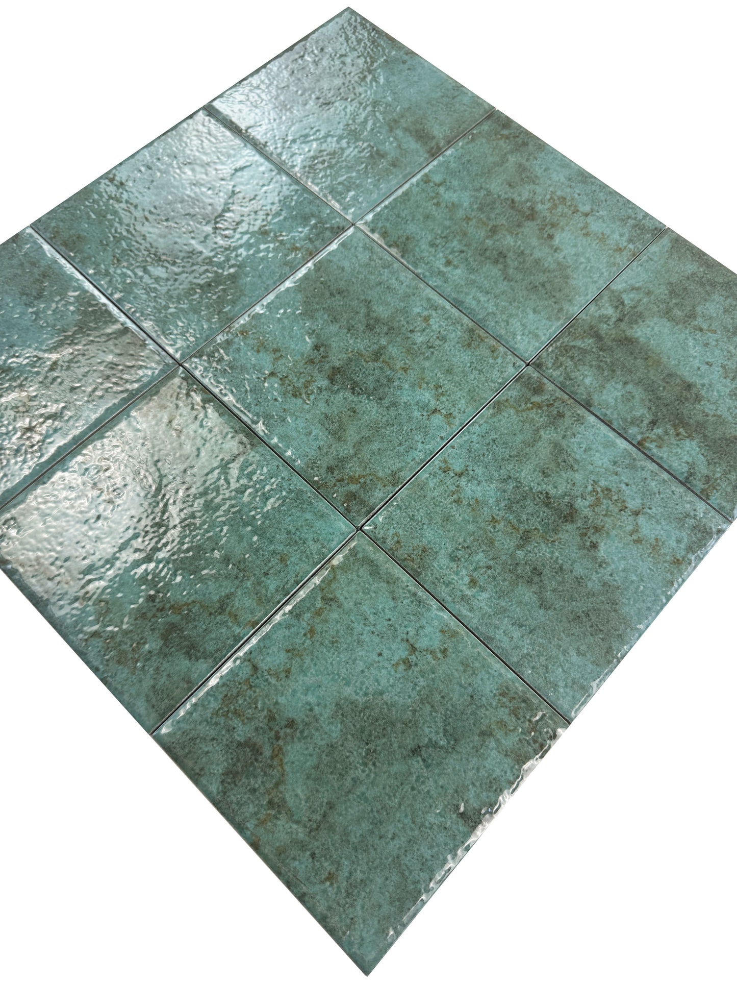 Majestic Natural Series Turquoise Blue Natural Gradients Design Porcelain Tile