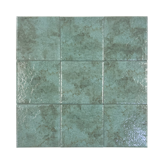 Majestic Natural Series Turquoise Blue Natural Gradients Design Porcelain Tile