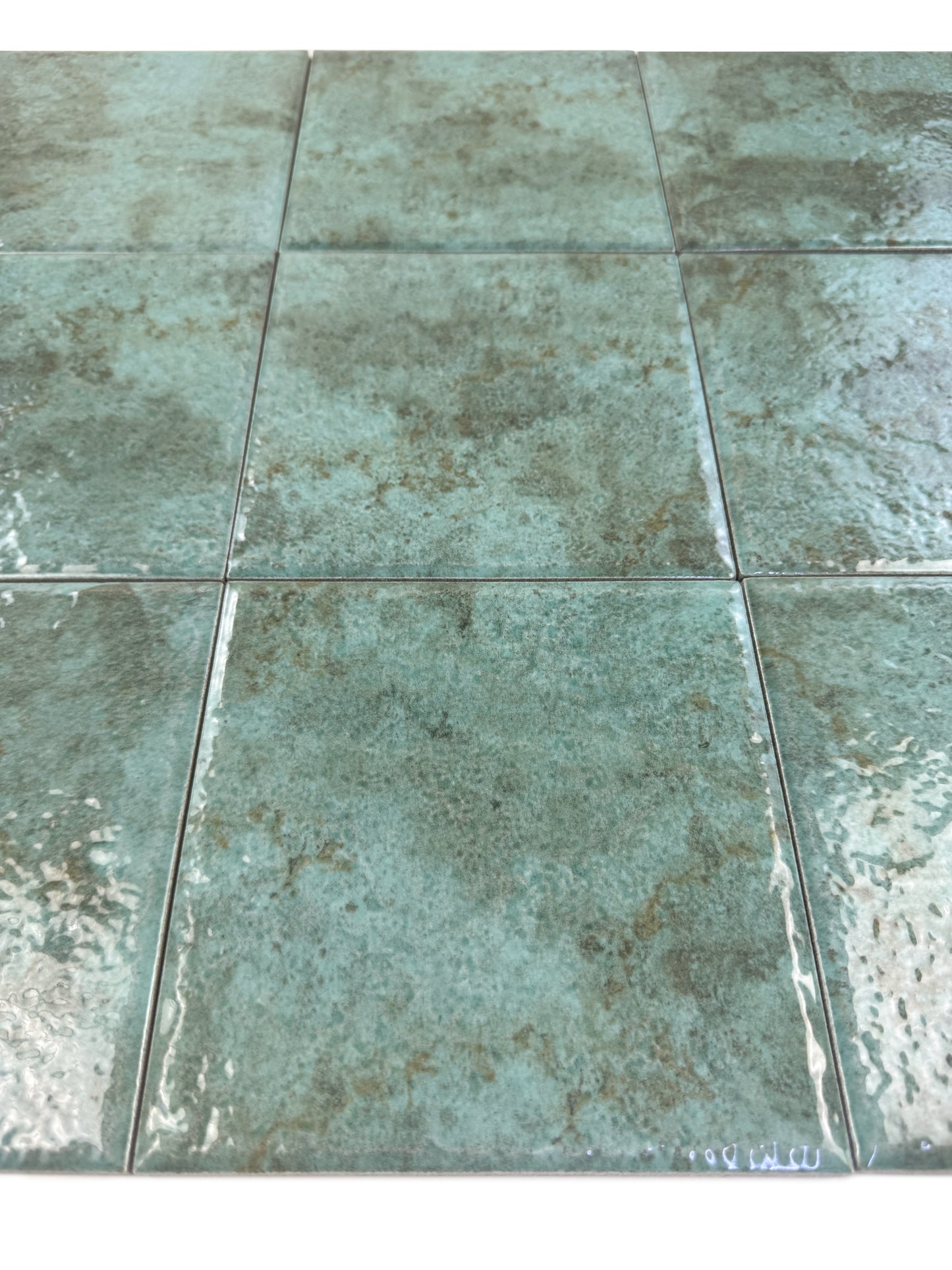 Majestic Natural Series Turquoise Blue Natural Gradients Design Porcelain Tile