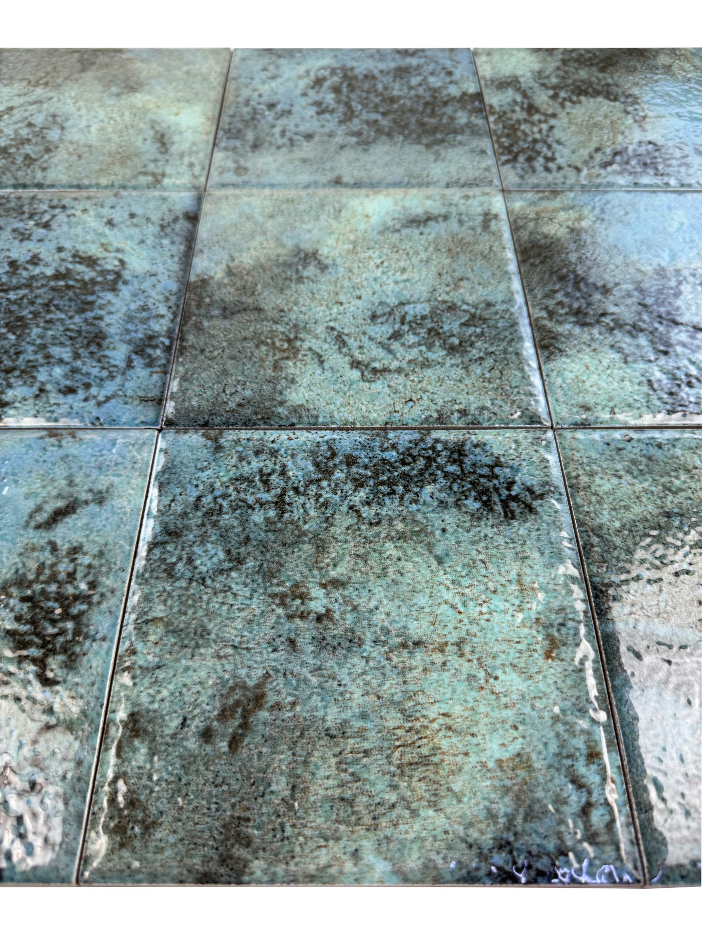 Majestic Natural Series  turquoise green natural gradients design Porcelain tile