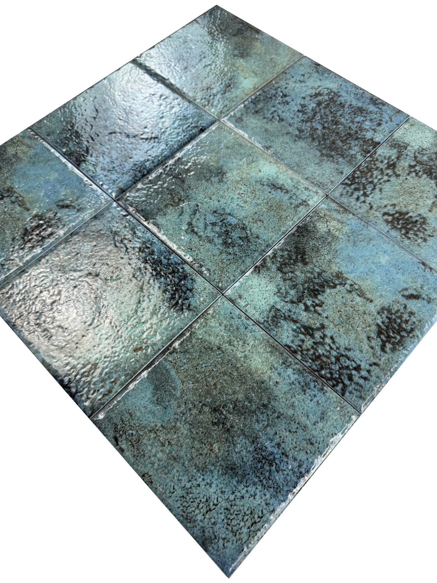 Majestic Natural Series  turquoise green natural gradients design Porcelain tile
