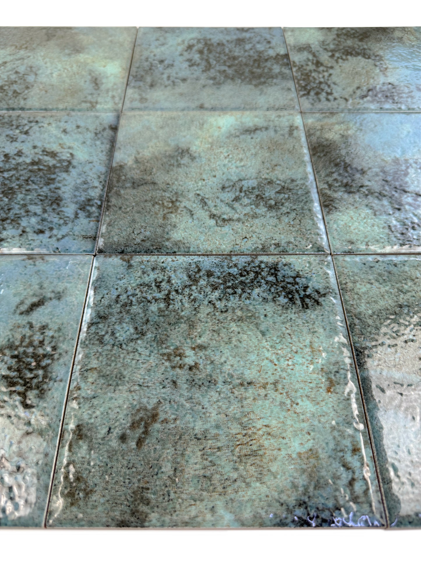Majestic Natural Series  turquoise green natural gradients design Porcelain tile