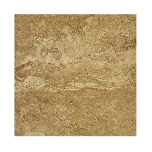 Serene Pavers Series Tan Beige Travertine  Porcelain Tile