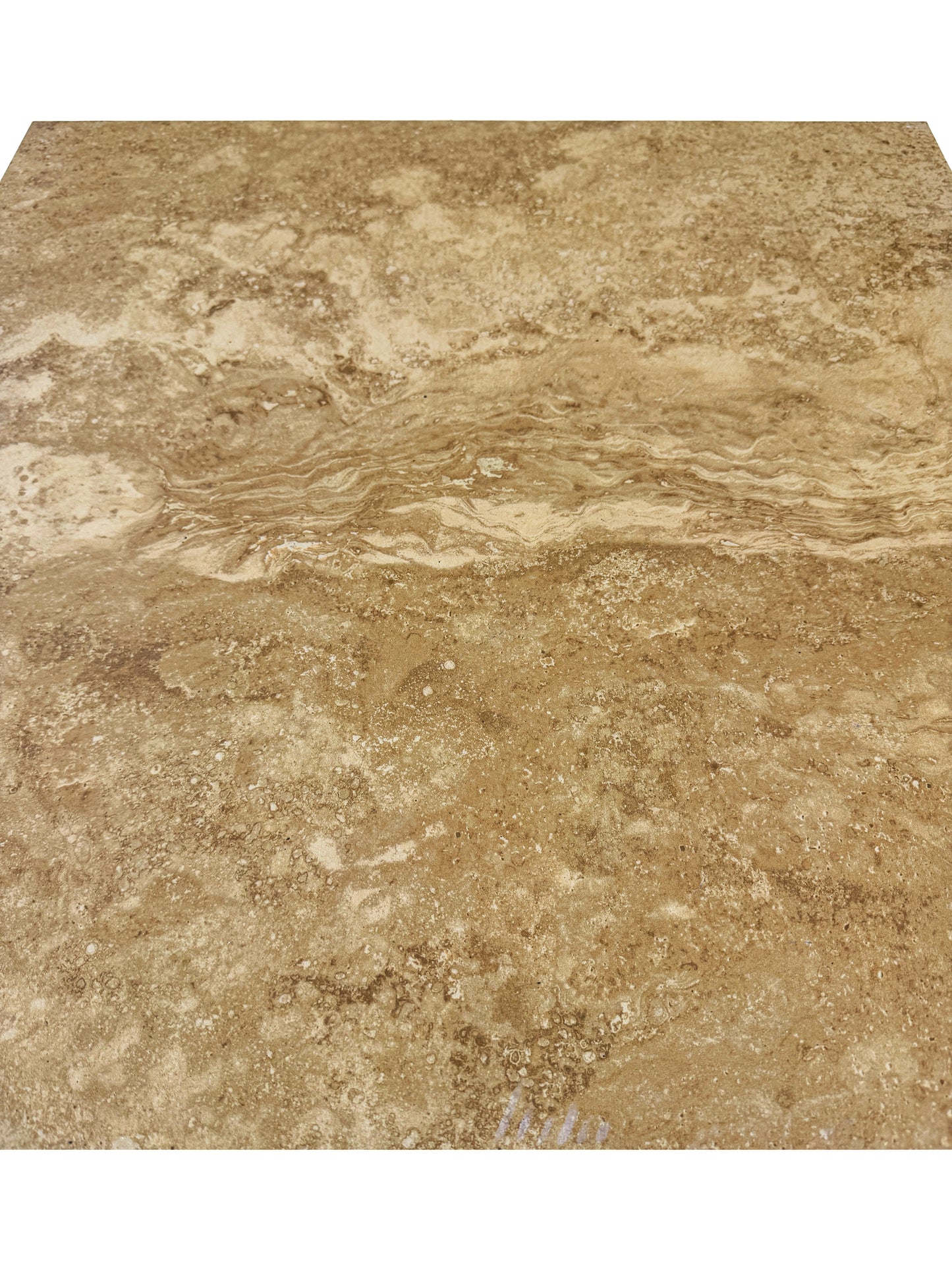 Serene Pavers Series Tan Beige Travertine  Porcelain Tile