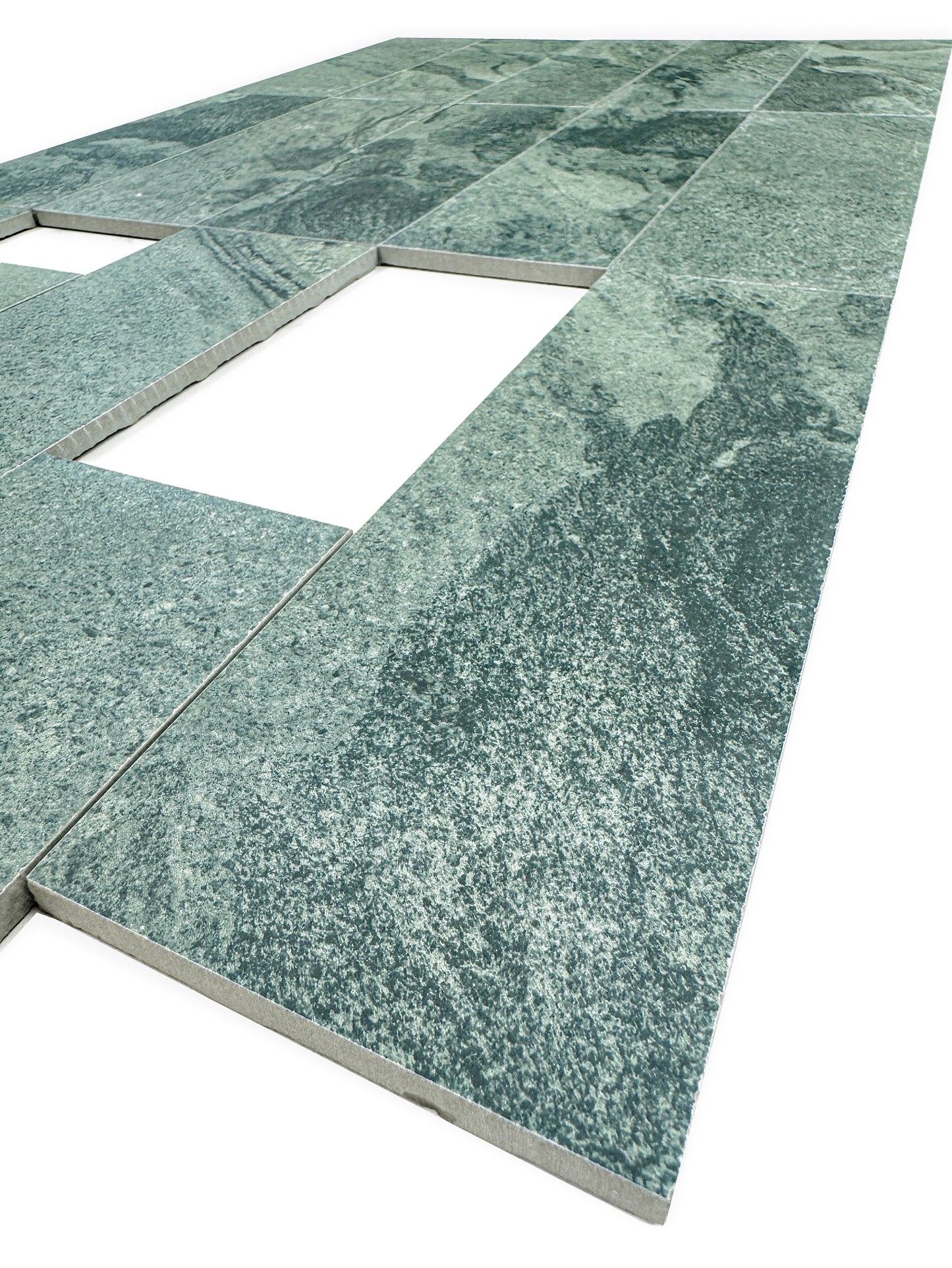 Sukabumi Porcelain Tile Green Pattern Porcelain Tile