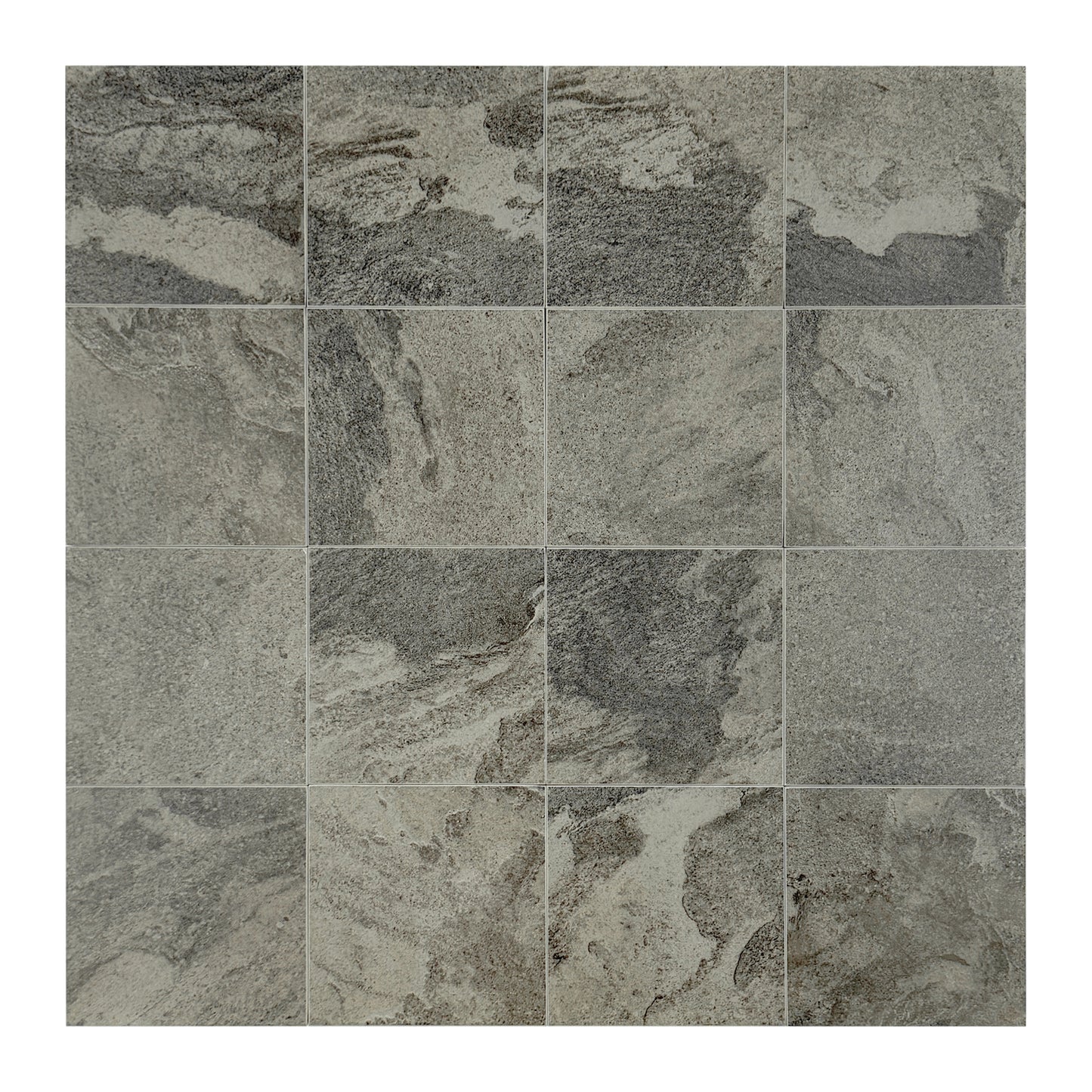 Sukabumi Porcelain Tile Series Grey Pattern Matt Porcelain Tile
