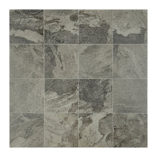 Sukabumi Porcelain Tile Series Grey Pattern Matt Porcelain Tile