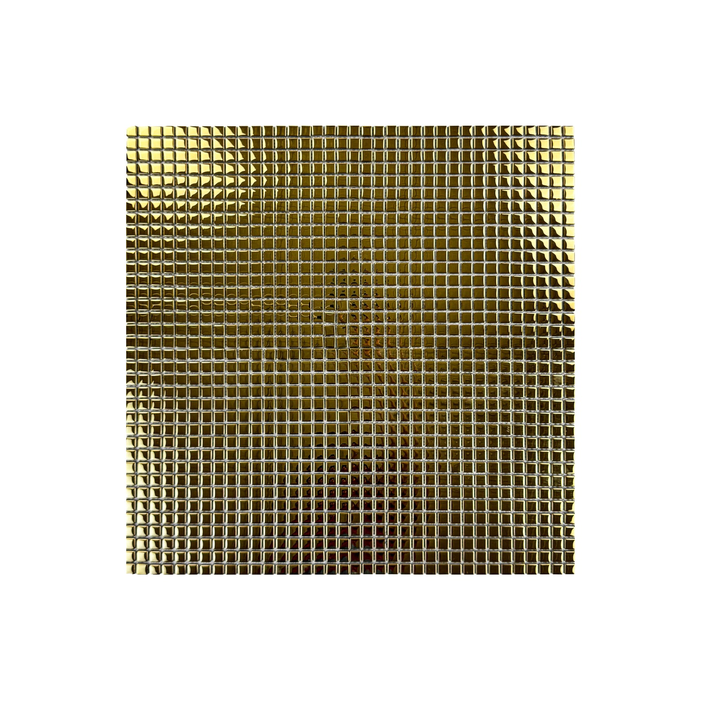 Gold Plated Glass Mosaic
