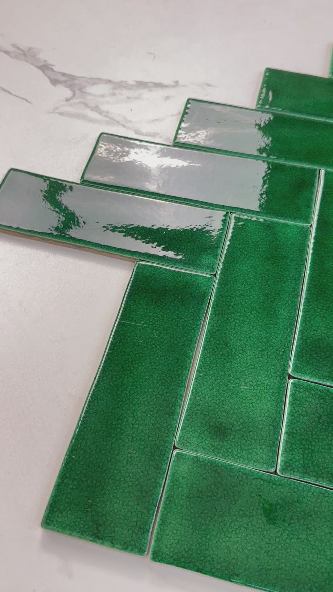 Radiance Crackle porcelain kitchen and bathroom tiles in dubai