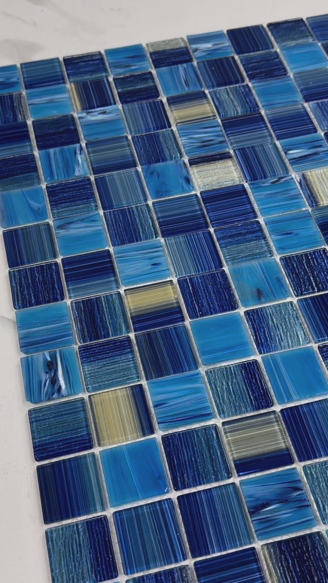 Glass Mosaic Swimming pool tiles Dubai