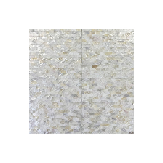 Opulent Pearl Collection Natural Color Seamless MOP Mosaic